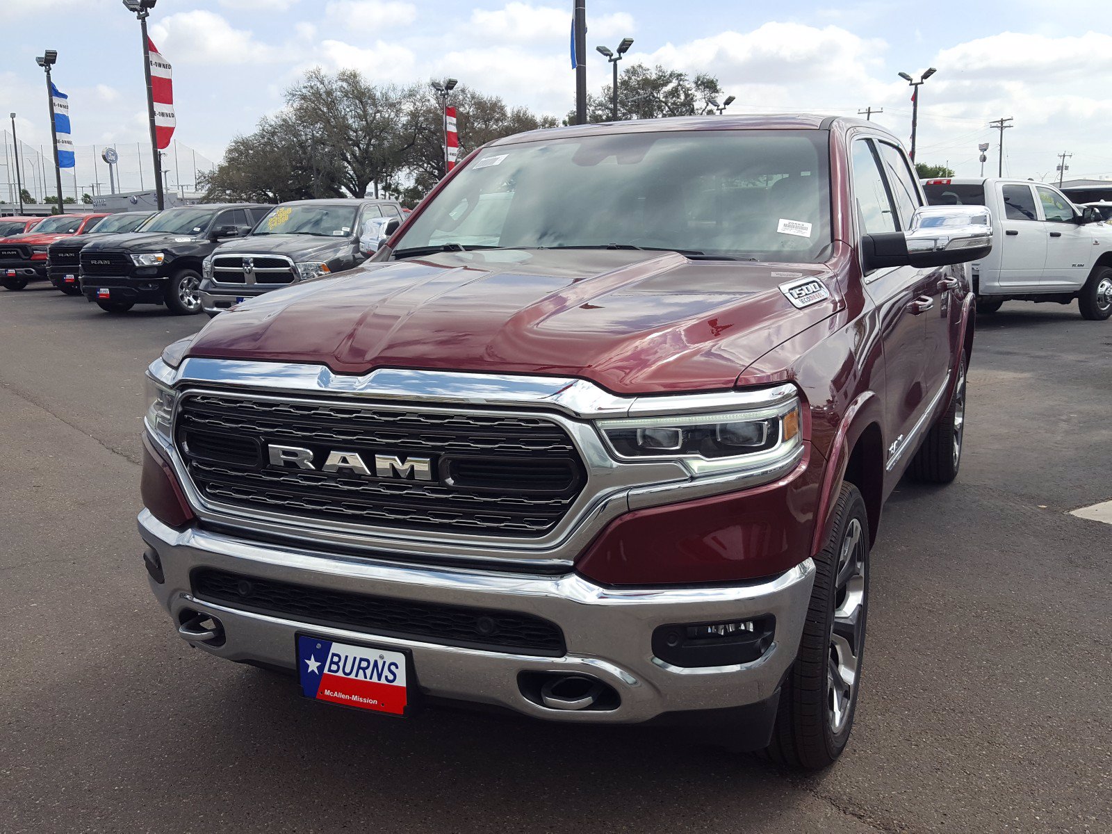 New 2020 RAM 1500 Limited Crew Cab 4×4