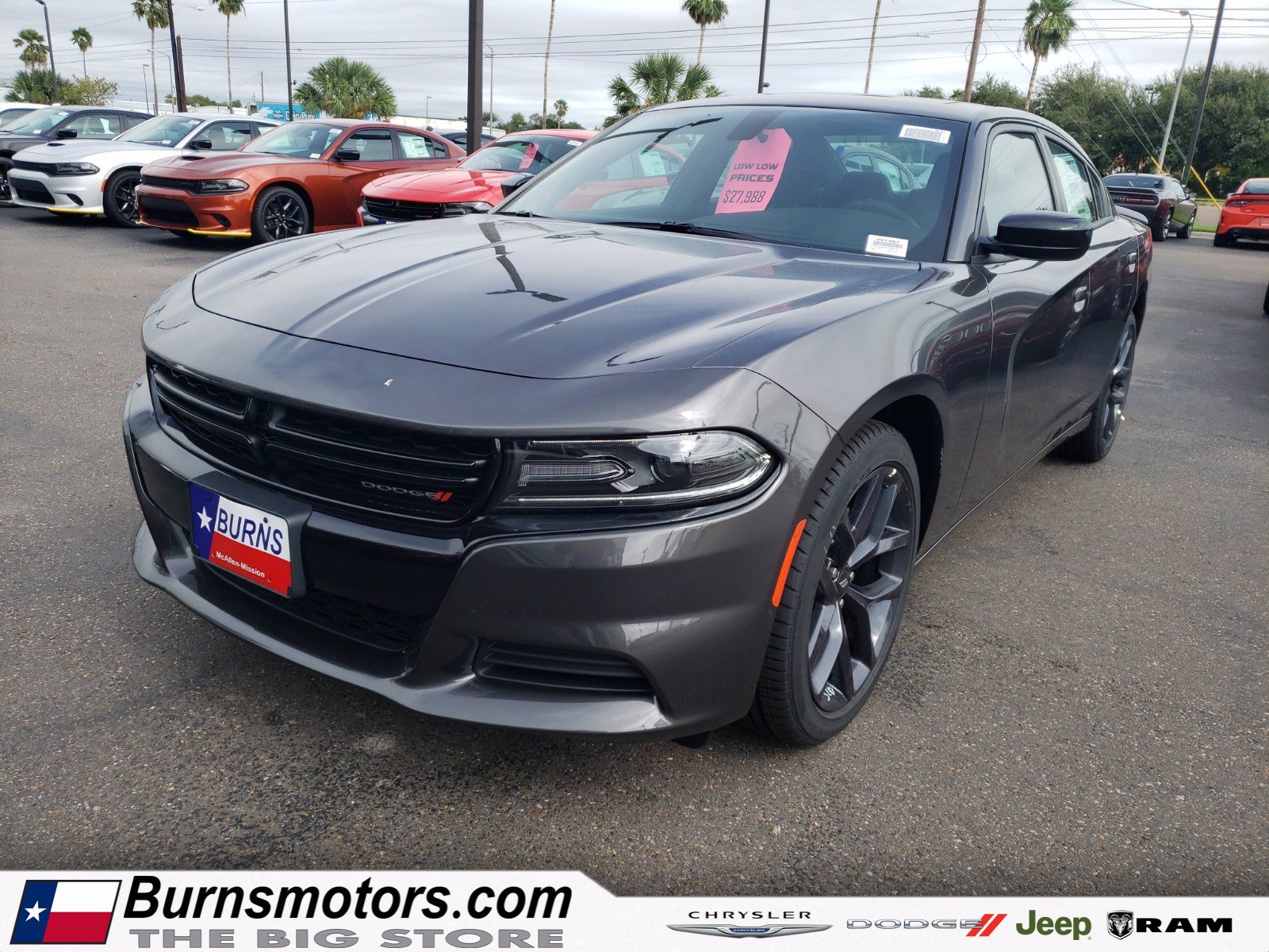 New 2020 Dodge Charger SXT Blacktop 4dr Car in McAllen #201407 | Burns ...