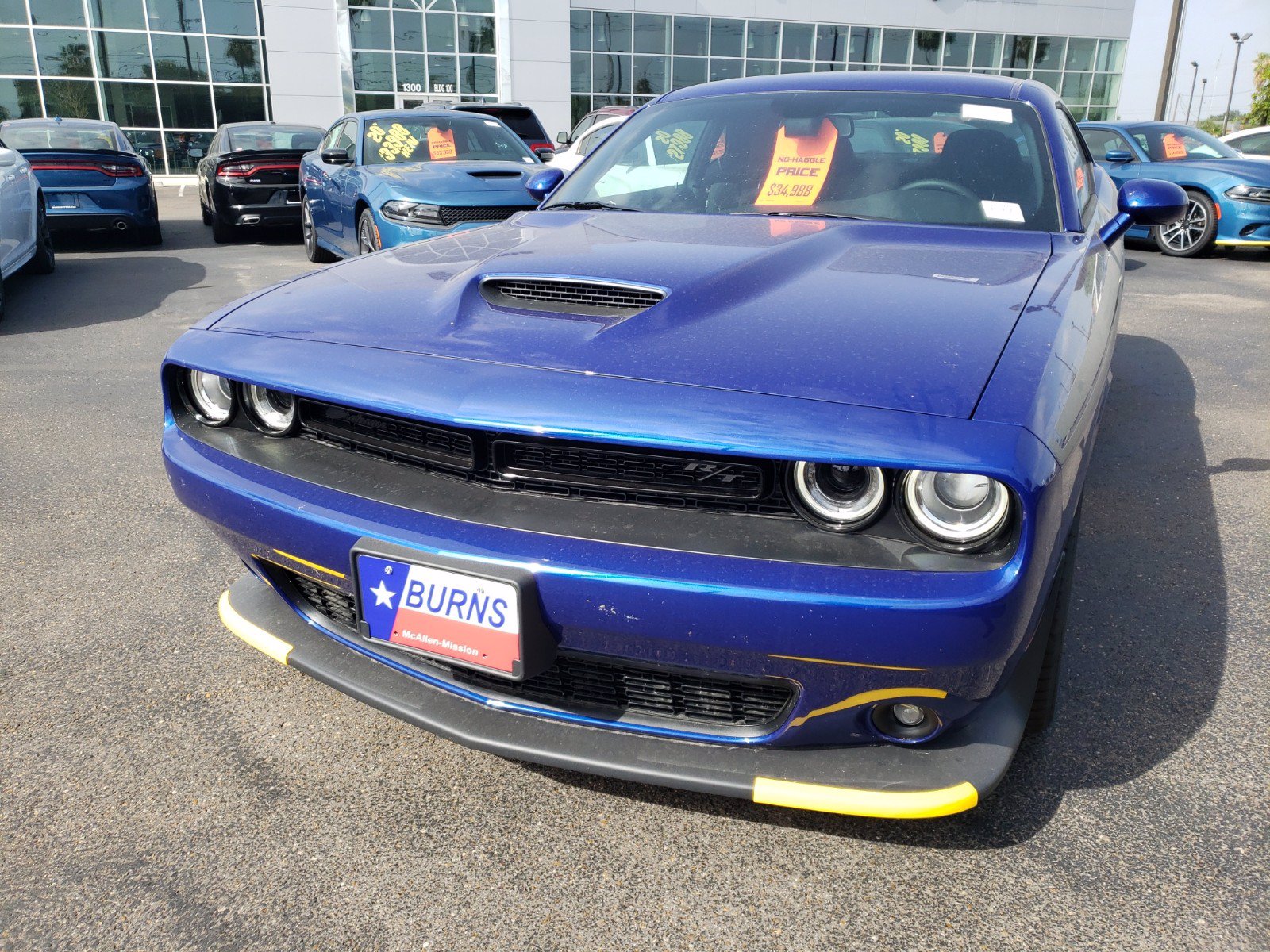 New 2020 DODGE Challenger R/T Blacktop Coupe in McAllen #201081 | Burns ...