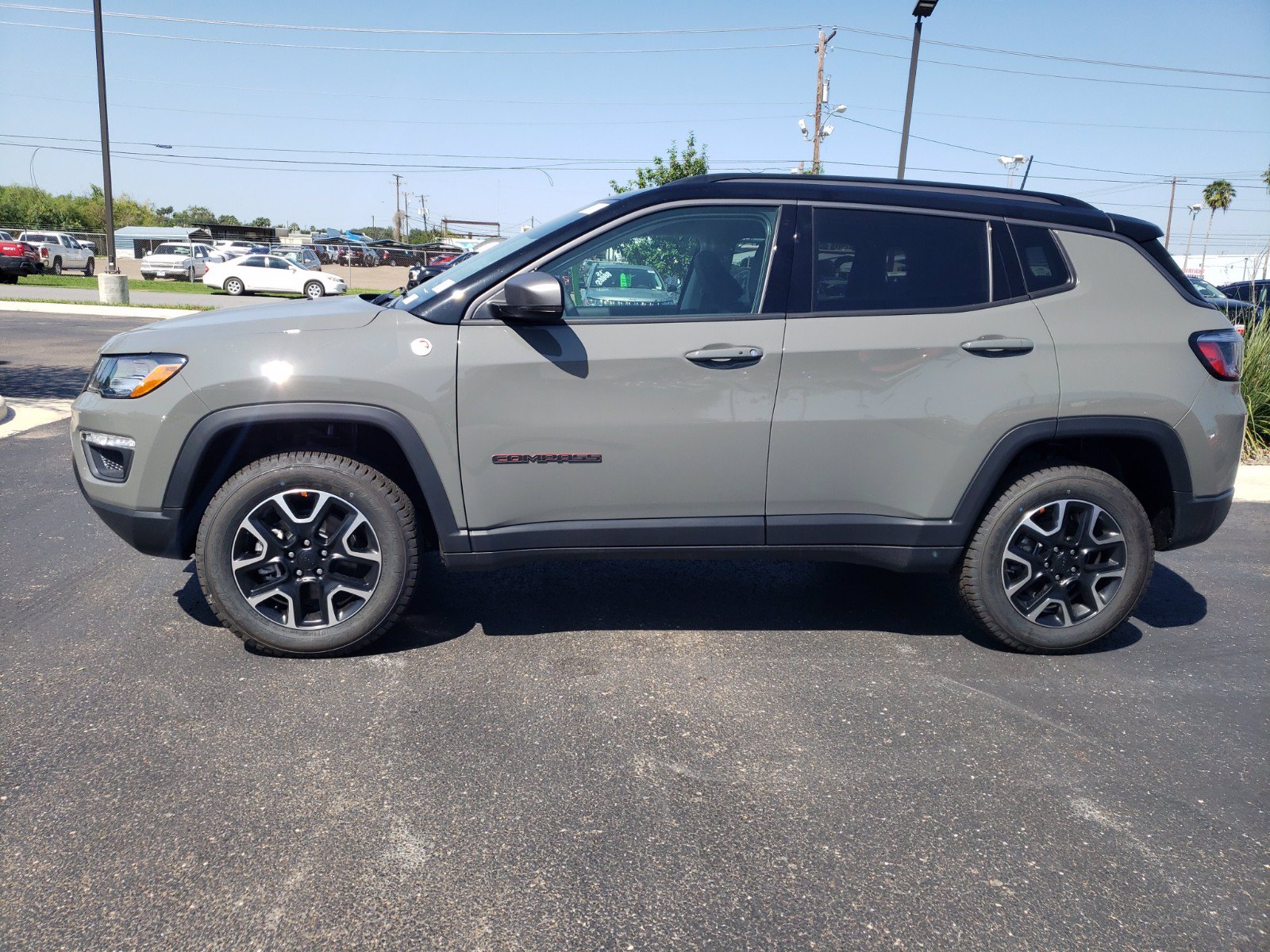 New 2021 JEEP Compass Trailhawk Sport Utility in McAllen #21031 | Burns ...